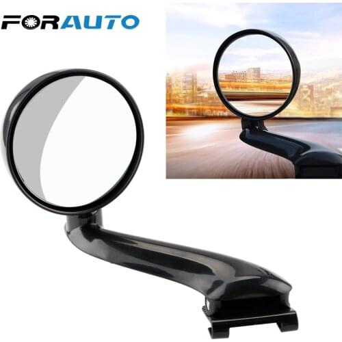 FORAUTO 360 Rotation Adjustable Car Front View Mirror Auxiliary Rearview For Car Vehicle Side Blindspot Blind Spot Clear View