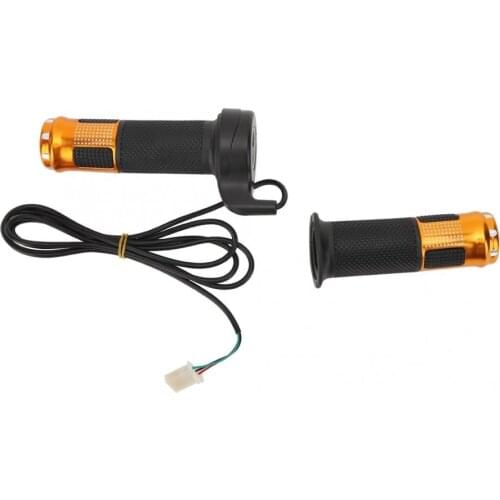 1 Pair Electric Bicycle Twist Throttle Grip 22.5mm Electric Scooter E-bike Turn Handle Grip Speed Accelerator Electric Bike Part