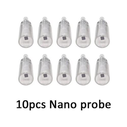 10pcs/set Electric Hydra Needles Cartridges & Syringe Tube Screw for Water Mesotherapy Injector Auto Derma Stamp