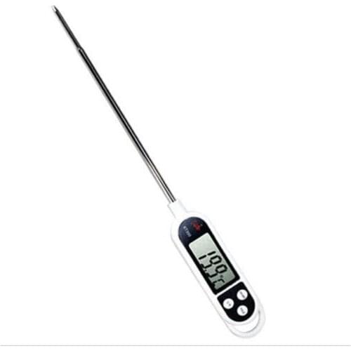 Digital Food Thermometer BBQ Cooking Water Measure Probe Hand Tool Convenient