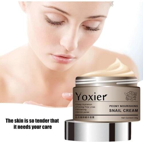 30g Snail Eye Cream Face Cream Anti-wrinkle Remove Eye Bag Lifting Firming Fine Lines Skin Care Face Cream