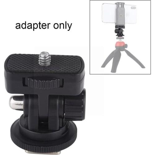Live Ptz Bracket Flash Bracket Screw Thread Cold Shoe Cold Adapters Shoe Camera Mount Tripod Mount Adapter Camera Accessori N1w0