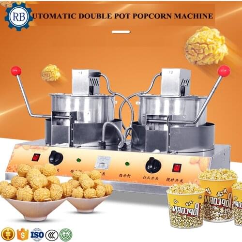 Best Selling caramel double kettle corn popcorn machine for sale cheap popcorn machines for sale