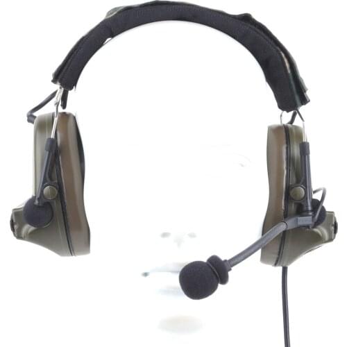 Z Tactical Comtac 2 headphone Hunting Comtac II Headset Airsoft Paintball Headset Active Noise Canceling Airsoft Earphone Z041