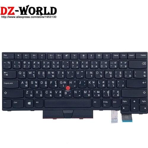 New Original TH Thai Keyboard for Lenovo Thinkpad T470 A475 T480 A485 Laptop 01HX372 01HX412 01HX332 01AX398 01AX439 01AX480