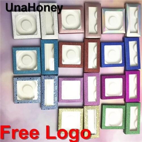 New wholesale paper eyelash packaging box custom own logo faux cils 25mm mink eyelashes square case bulk vendor make up