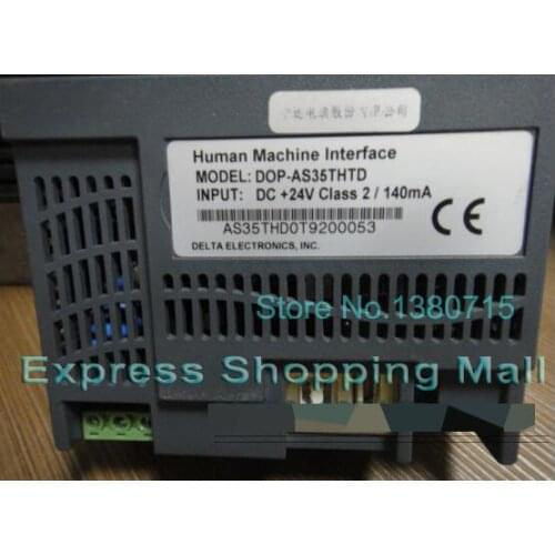 Original Used HMI Human Machine Interface DOP-AS35THTD Touch Screen Panel