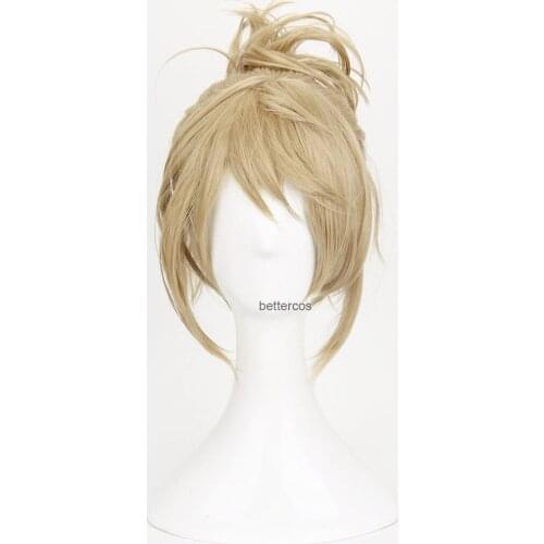 Prince of Stride Riku Yagami Cosplay Wigs Short Blonde Heat Resistant Synthetic Hair Wig + Wig Cap