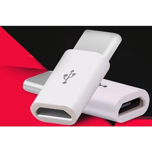 For Android Type-c To Micro USB Adapter Type-c Interface Mobile Phone Data Line Charging Converter Auto Fastener