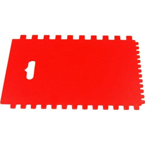 Plastic Wood Graining Pattern Scraper Wall Painting Decoration DIY Tool