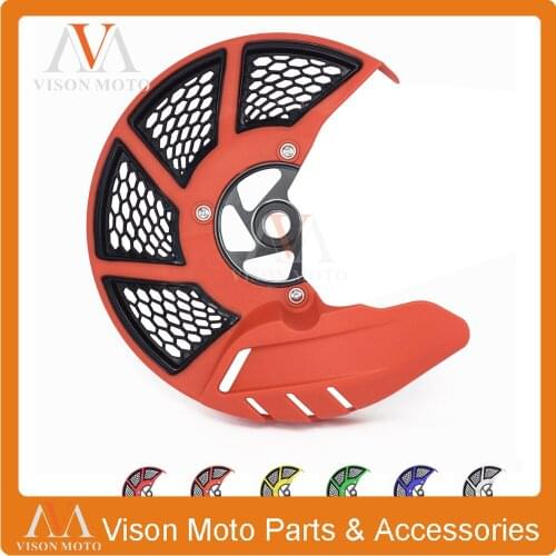 Front Brake Disc Rotor Guard Cover For KTM SX SXF XC XCF EXC EXCF 125 150 200 250 300 350 400 450 500 525 530 2003-14 SMR 04-10