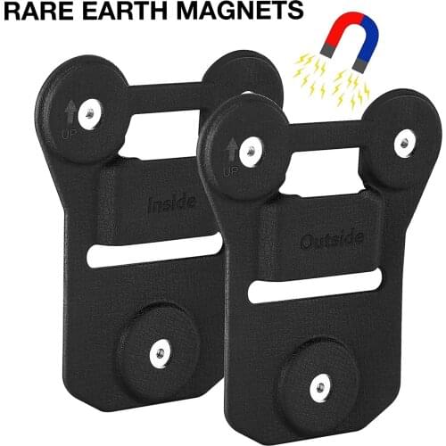 Universal Body Camera Magnetic Mount Police Camera Holder Rare Earth Magnet Strong Power Suction Back Clip for All Bodycams