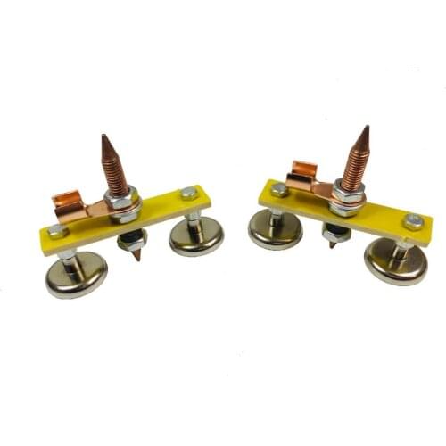 Welding Magnet Head Tail Welding Stability,Magnetic Support Clamp Holder Fixture Strong Welder,Single Absorbable Weight 3KG