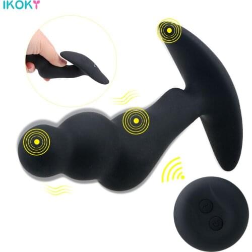 Wireless Anal Plug Vibrator for Man Prostate Massager Women Butt Sextoys Male Masturbator Sex Toys Adult Product Erotic Machine