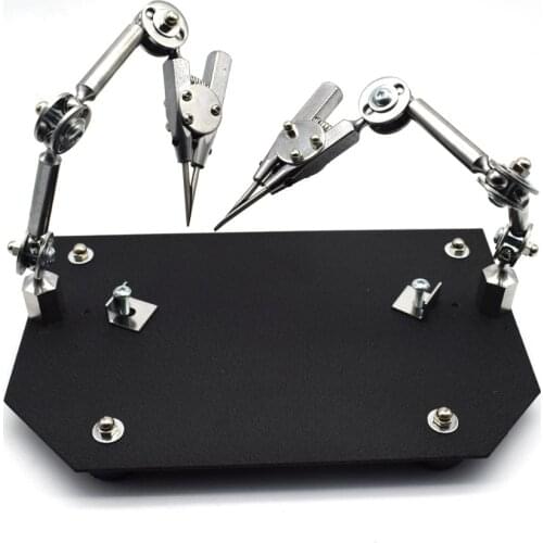 High Quality Jewelry Welding Fixture Repair Magnifying Glass Table Clip Stand Clamp Tool