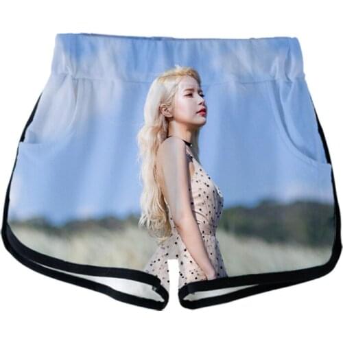 MAMAMOO 3D Printed Hot Sale Women Shorts Fashion Streetwear Shorts 2019 Kpop Hot Sale Girls Casual Summer Wear