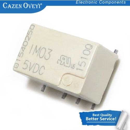 1pcs/lot IM03GR IM03GR-5V IM03 RELAY DPDT 2A 5V SOP-8 Best In Stock
