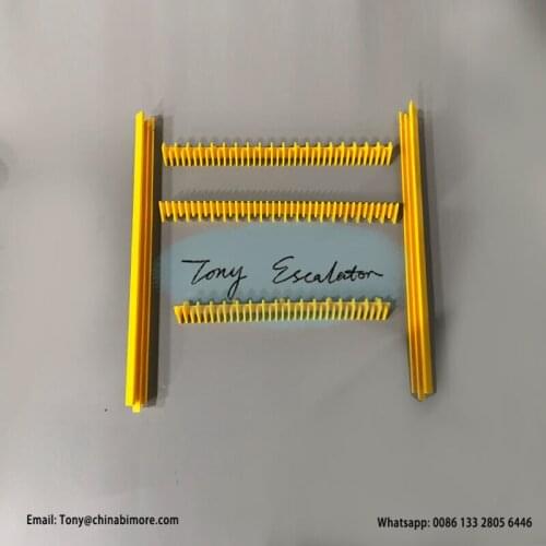 Escalator Plastic Demarcation Yellow Type A or B or C or D or E for thyssenkrupp