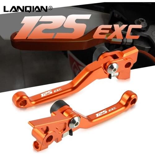 Motocross Accessories Aluminum Dirt Bike Pivot Brake Clutch Levers For 125EXC (SIX DAYS) 125 EXC 2004-2016 2013 2014 2015