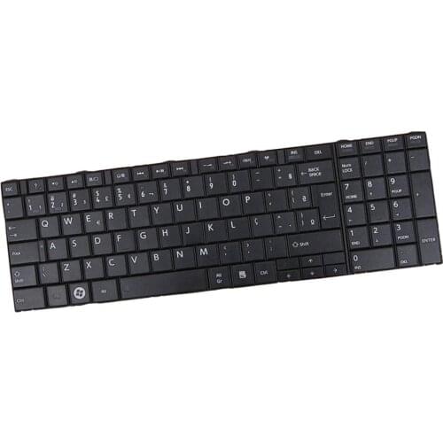 Brazil Portuguese Layout Laptop Keyboard for Toshiba Satellite C850 C850D C855 C855D C870 C870D C875 C875D L875 L875D Replace