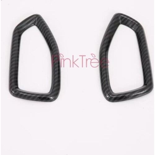 For Hyundai Santa Fe 2019 2020 Air Conditioning Vent AC Outlet Decorative Frame Cover Trim Car Styling Accessories