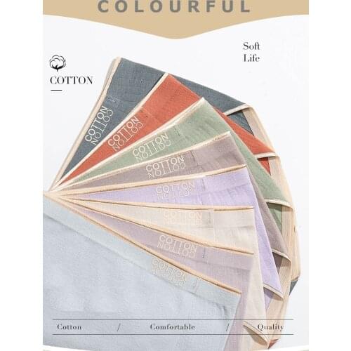 Womens Underwear Seamless Cotton Crotch Panties Mid Waist Briefs Lingerie Womens Panties