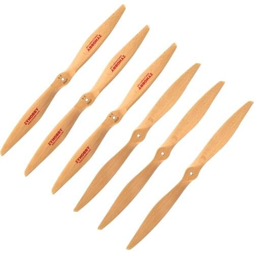 Flightmodel 20 inch 20x10 Electric Beechwood Wooden Propeller Pusher Tractor For Fixed Wing RC Airplane Model