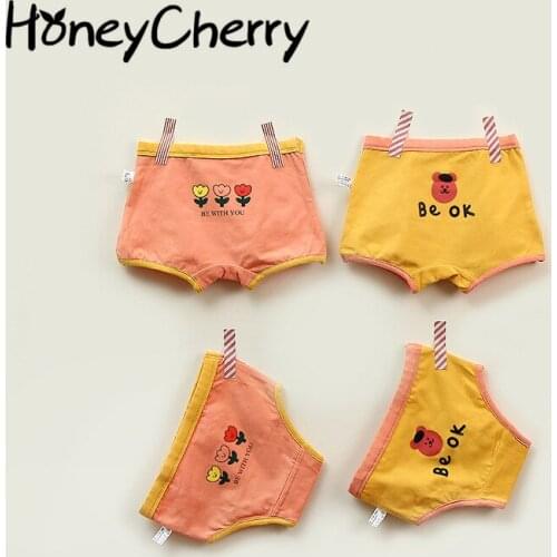 Girls cotton panties with cartoon print boxer briefs kids underwear for girls baby and kids toddler underwear girls