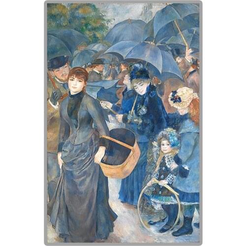 World Famous Painting "The Umbrellas" 5D DIY Diamond Painting Full Square/Round Diamond Embroidery Sale Picture of Rhinestones