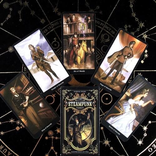The Steampunk Tarot Cards deck Oracle Electronic Guide