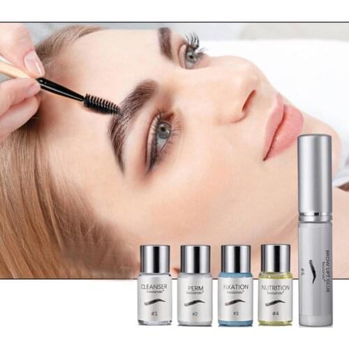 1 Set Semi-pernament Brow Lift Kit Eyebrow Lamination Kit Styling Perming Setting Curling Brow Lamination Beauty Salon Home Use