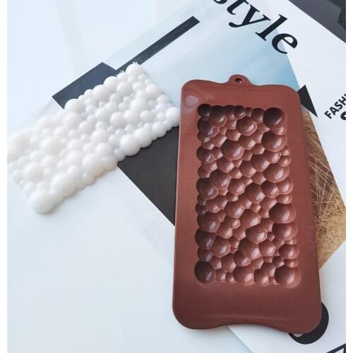 New Silicone Chocolate Mold Non-Stick Cake Mould Jelly Candy 3D DIY Molds Kitchen Accessories Reusable Baking Tools