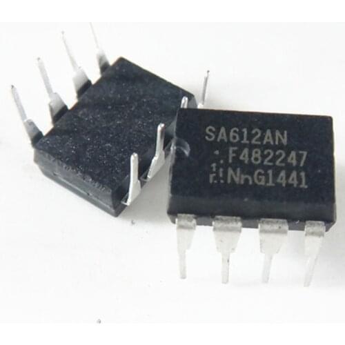 5PCS NEW NE612 SA612AN SA612 DIP8 Double-balanced mixer and oscillator