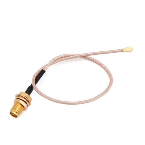 SSEA NEW 20cm uFL/u.FL/IPX/IPEX RF Coax to RP-SMA Pigtail for Mini PCIe Wifi Card