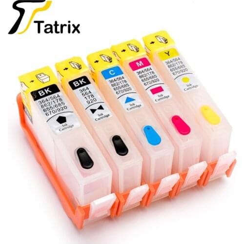 Tatrix 178XL For HP 178 Refillable Ink Cartridge For HP Photosmart 3210 3210v 3210xi 3213 3310 3310xi 3313 8230 8238 8250