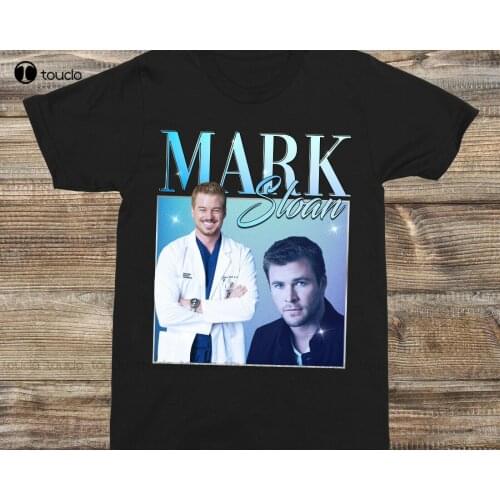 Mark Sloan GreyS Anatomy Eric Dane 90S Vintage T-Shirt Women Mens Shirts Cotton Tee Shirts S-5Xl Unisex