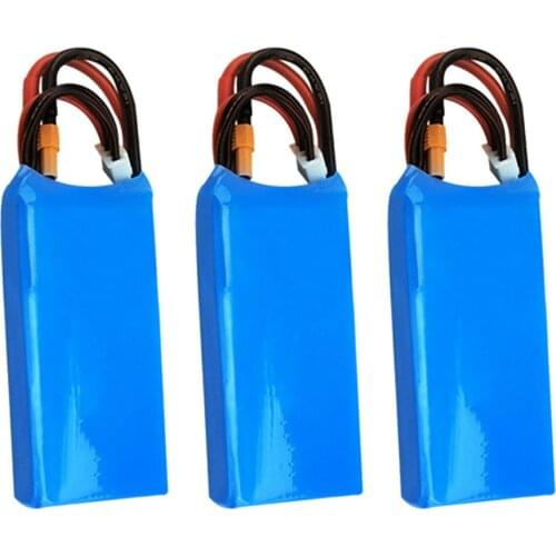 1/2/3PCS 11.1V 1000mAh 20C Lipo Battery 3S for Wltoys X450 RC Airplane Fixed Toy RC Car Spare Parts