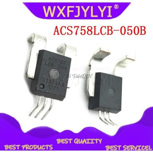ACS758LCB-050B ACS758LCB-050B-PFF-T ACS758 ACS758LCB CB-5 SENSOR CURRENT 50A 5V BI 5-CB 1PCS