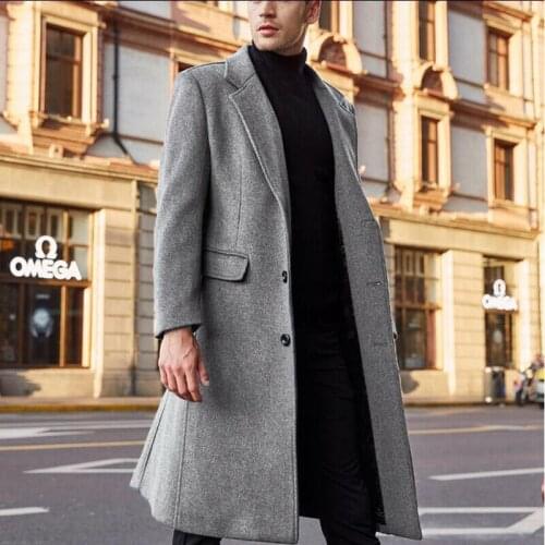 AUSO(AUSO) Mens Wool Coats