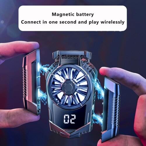 Wireless Game Cooler For Mobile Phone Wireless Mobile Phone Radiator Silent Refrigeration Cooler