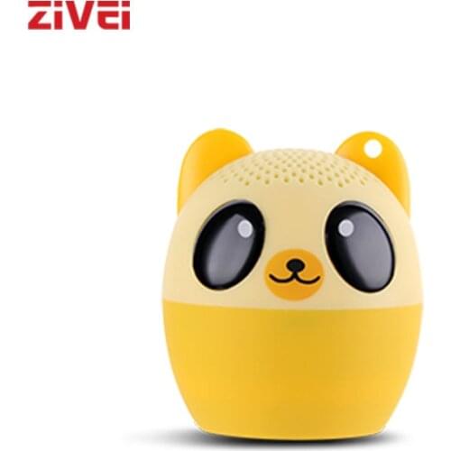 ZIVEI Mini Animal Bluetooth Speaker Portable Wireless Speakers Gift Outdoor Sound Stereo Subwoofer Music Player for iPhones