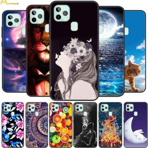 For Oukitel C22 Case Silicone Soft Bumper For Oukitel C15 Pro Case Black TPU Funda for OukitelC22 C 22 Case C18 Pro Coques Capa