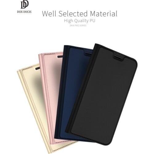 For HUAWEI P30 Pro Case DUX DUCIS Skin Pro Series Flip Cover Luxury Leather Wallet Case Full Good Protection Steady Stand