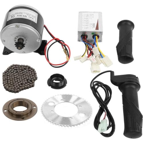 E-Bike 24V 300W High Speed Motor Controller Throttle Grip Electric Bicycle Scooter Conversion Set DIY Equipment Accessory