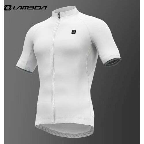 LAMBDA 2021 New Summer Breathable Cycling Jacket Short Sleeve Suit Cycling Suit Road Cycling Mountain Bike Suit Asian Size