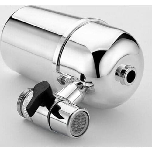 Mini Tap Water Purifier Kitchen Faucet Washable Ceramic Percolator Water Filter Filtro Rust Bacteria Removal Replacement