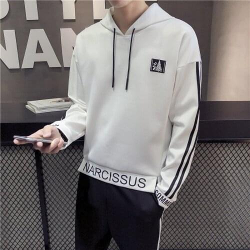 Mens hooded hoodies pants 2 piece set sweatsuits gym joggers running fitness sweat suits men track suit tracksuit sportswear men