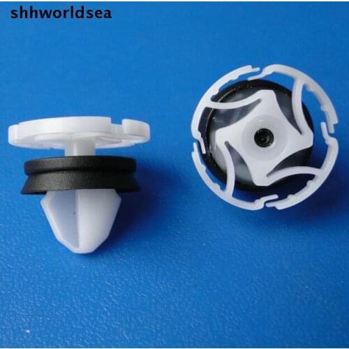 Shhworldsea auto plastic fastener door trim fixed card buckle for renault 7703077476 for peugeot citroen 9345.ZN