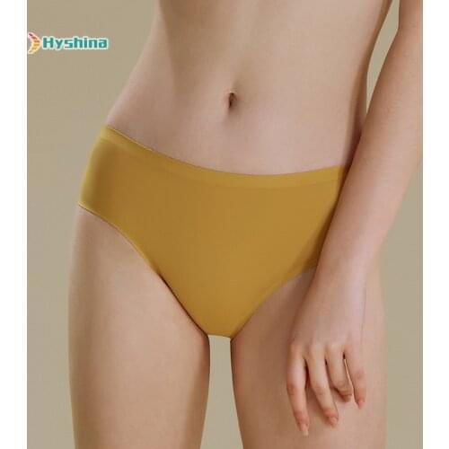 Japanese Underwear Modal Medium Waist Underwear Female Sexy Girl Shorts Cotton Seamless Womens Briefs Underpants