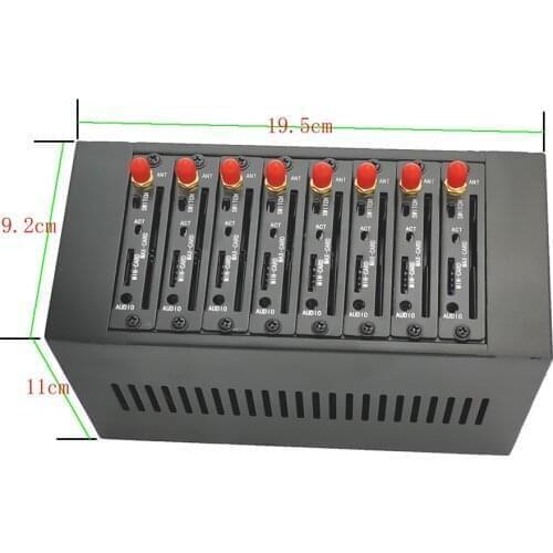 YX 4G LTE Multi Blasting Send Receive Machine 8 Port Pool Support 2G 3G GSM Gateway IMEI Change USSD Bulk SMS Modem